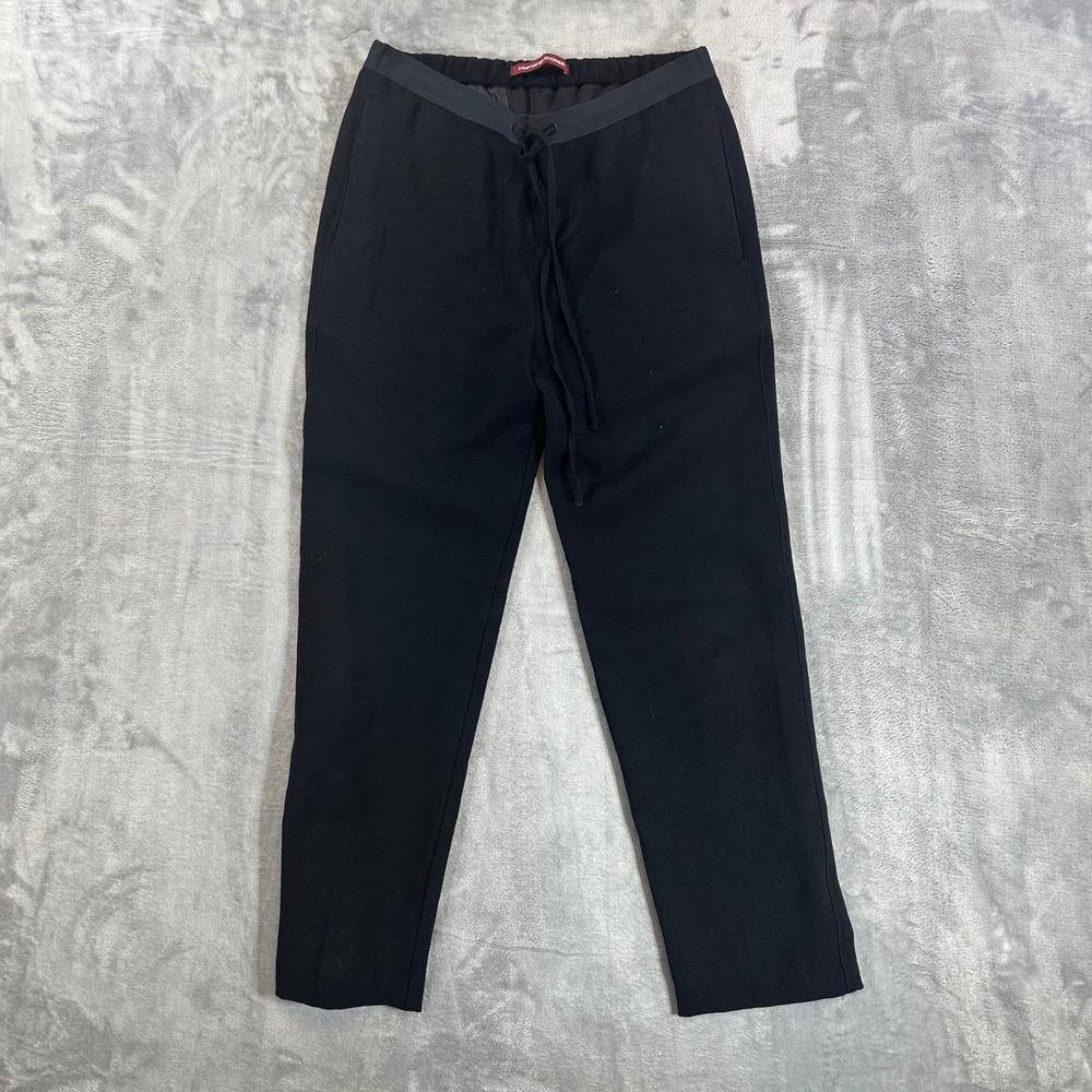 Comptoir des Cotonniers Pants Womens Size XXS Black Tapered Jogger Trousers